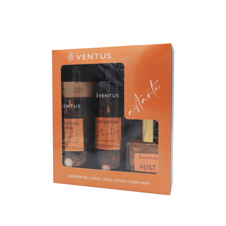 Комплект Ventus Astarte гел-скраб, лосион и мист от Master Imperia