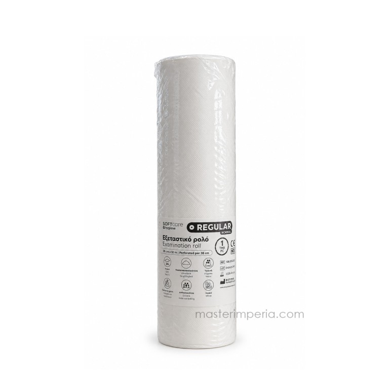 Ролка за козметици Regular Normal 39см х 50м бяла от Master Imperia