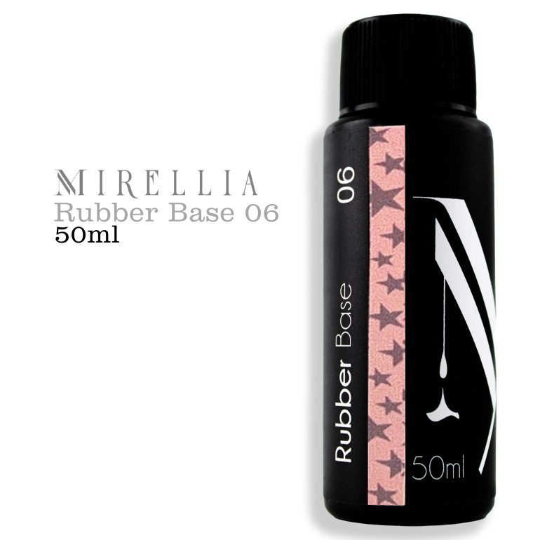 База за гел лак Rubber Base 06 с частица 50мл от Mirellia nail Systems от Master Imperia База за гел лак Rubber Base 06 с частица 50мл от Mirellia nail Systems от Master Imperia