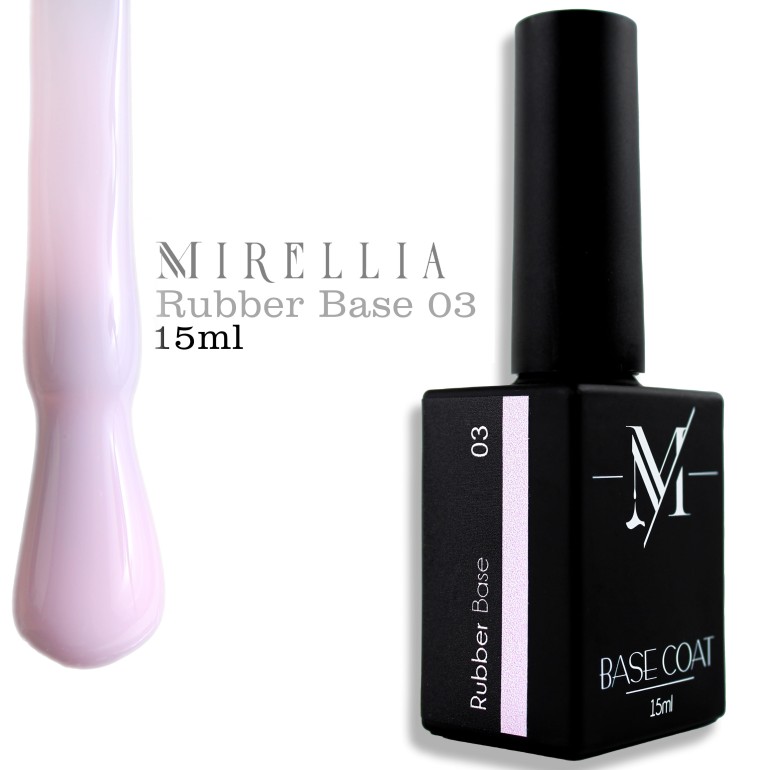 База за гел лак Rubber Base 15мл от Mirellia nail Systems от Master Imperia База за гел лак Rubber Base 15мл от Mirellia nail Systems от Master Imperia