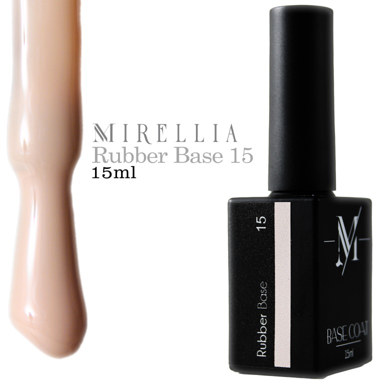 База за гел лак Rubber Base 15 15мл от Mirellia nail Systems  от Master Imperia