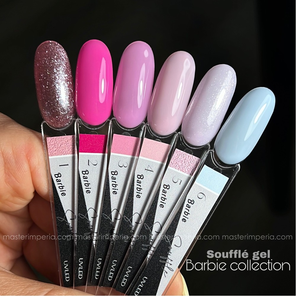 Гел без пилене Souffle Gel "Barbie" 01 15мл от Master Imperia